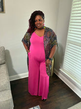 Load image into Gallery viewer, Put It On &amp; Go Wide Leg Jumpsuit
