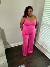 Load image into Gallery viewer, Put It On &amp; Go Wide Leg Jumpsuit
