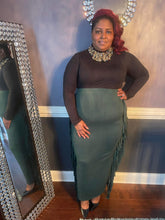 Load image into Gallery viewer, "Fringy" Maxi Skirt
