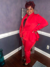 Load image into Gallery viewer, Peplum Pants Set
