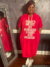 Load image into Gallery viewer, Today's Outfit Hoodie Dress
